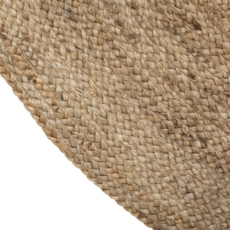 Dywan Atmosphera Jute 181000, piaskowo-brązowy, śr. 120 cm