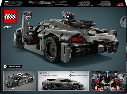 LEGO®Technic HiperautomobKoenigsegg Jesko Absolut Grey 42173