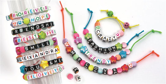 Apyrankių gaminimo rinkinys Clementoni Message Bracelets