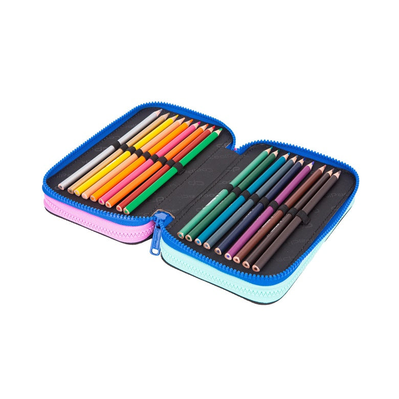 Penalas CoolPack, 20 cm x 13 cm, juoda/įvairių spalvų