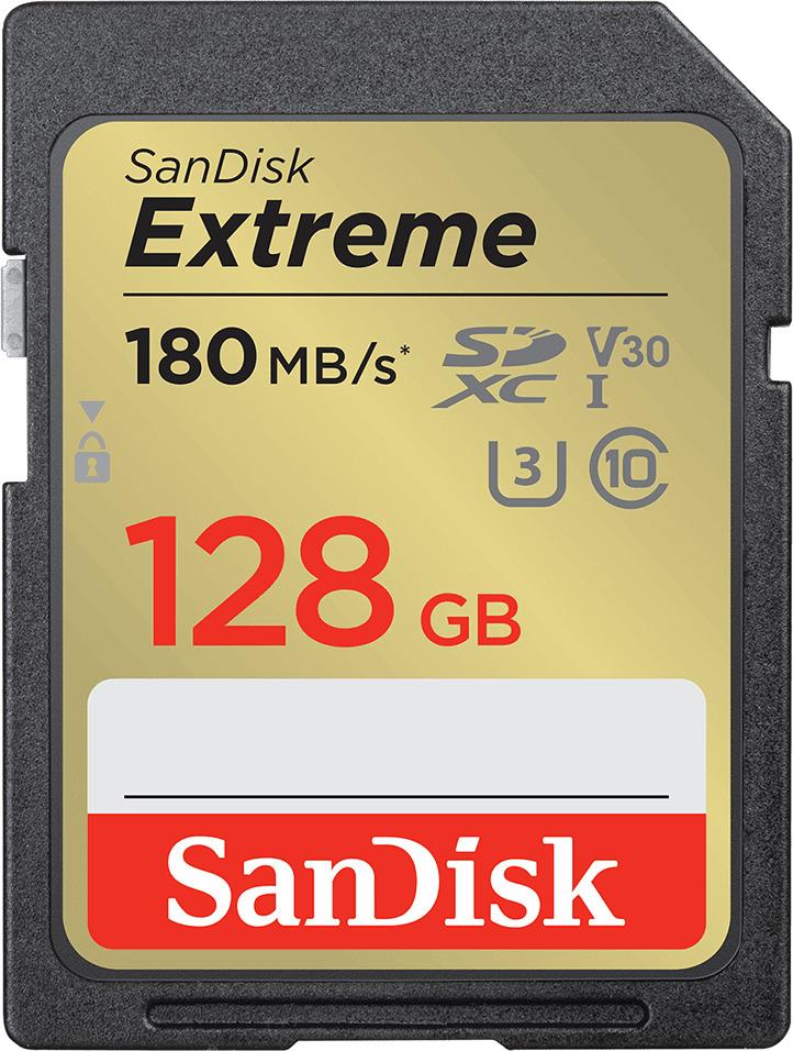 KORTELĖ ATMINTIES SDXC SANDISK 128 GB
