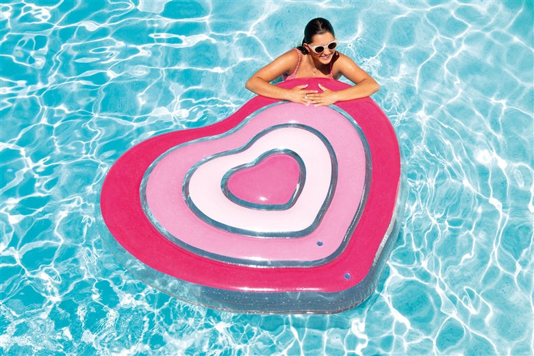 Pripučiamas plaustas Intex Sweetheart, 155 cm x 135 cm