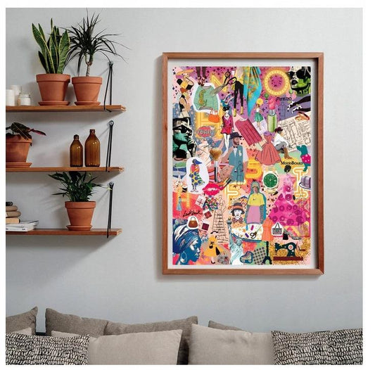 Puzzle More Is More Fashion Design 37071 70x50 cm, 1000 szt.