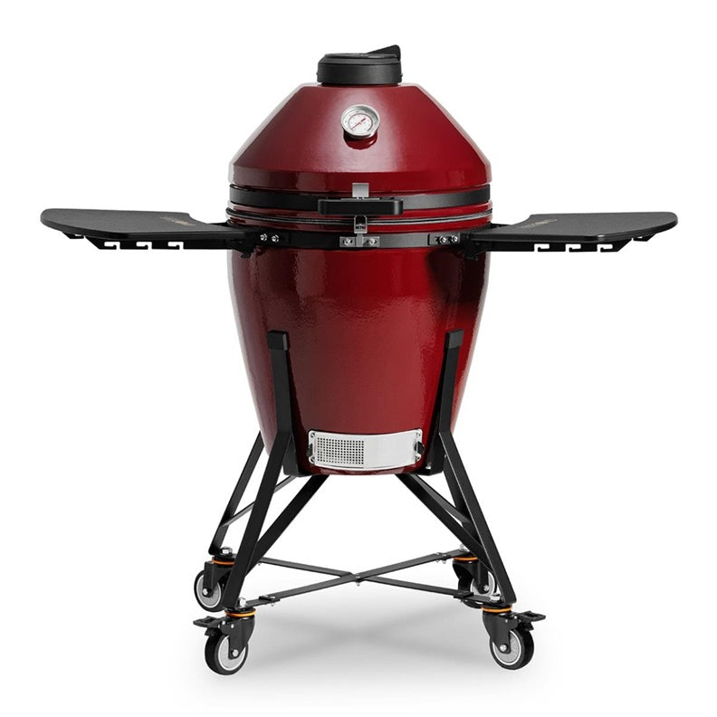 Grill Kamado Bono MEDIA EVO 22, czerwony, 79 cm