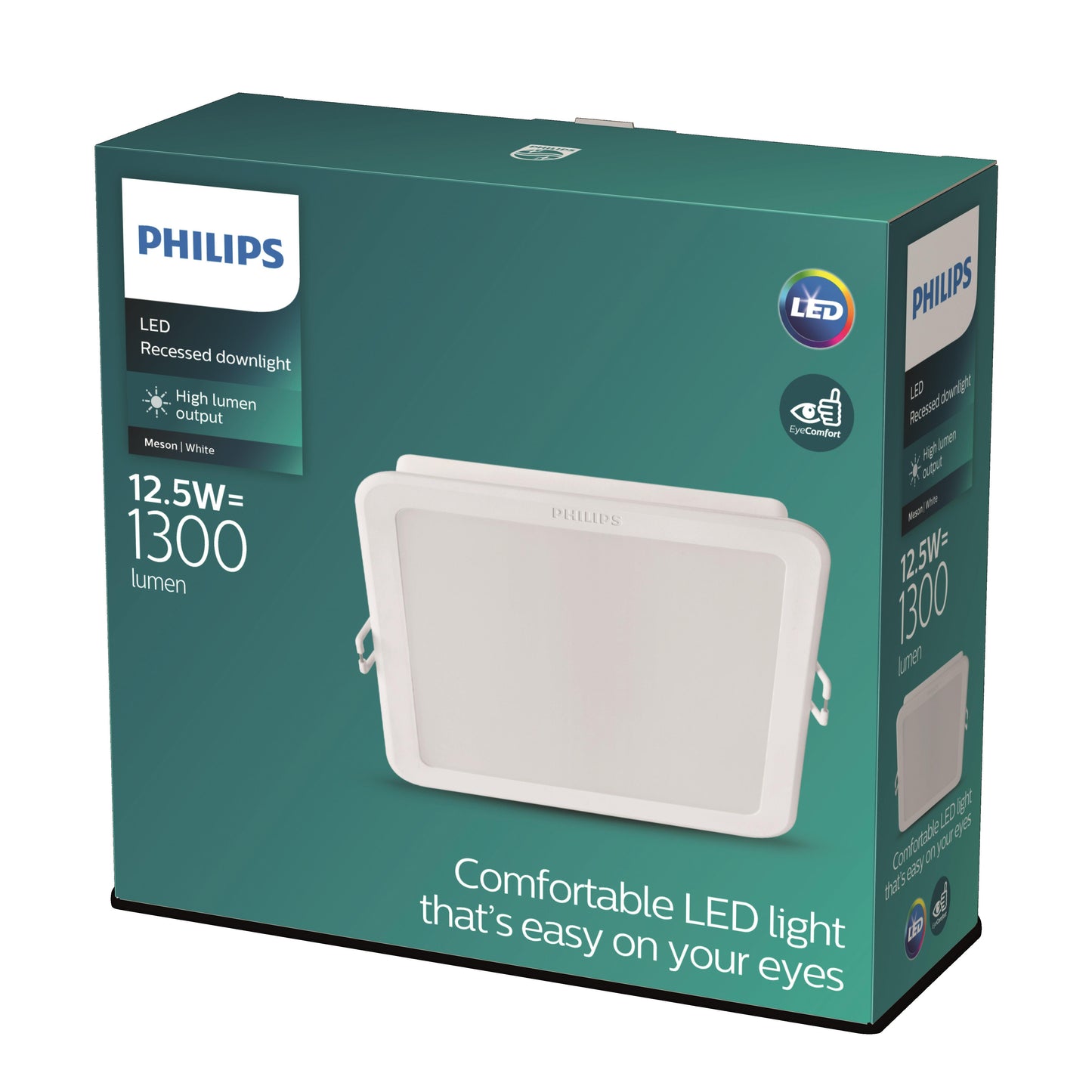 Įmontuojamas šviestuvas Philips MESON, 12.5W, 4000°K, LED