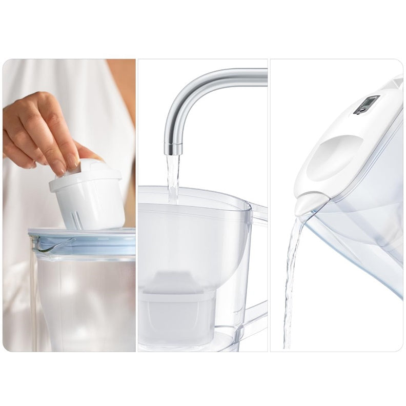 Vandens filtravimo indas Brita ALUNA, 2.4 l, balta