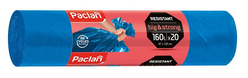 Worki na śmieci Paclan, 120 l, 25 szt.