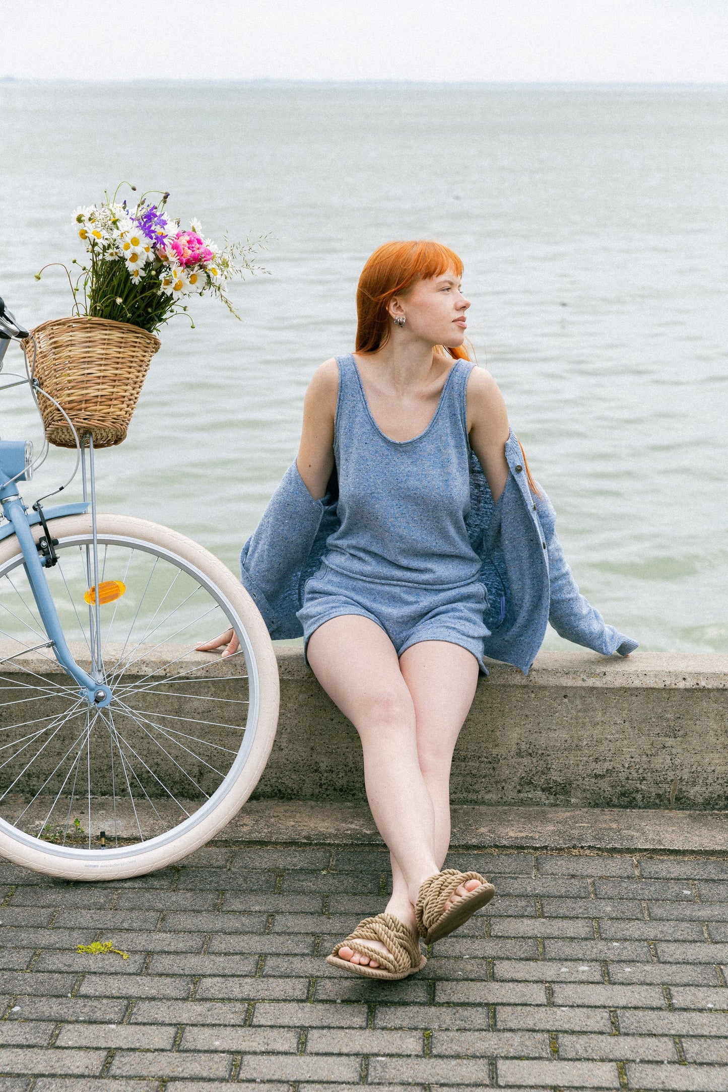Sabbia Tanktop Hellblau