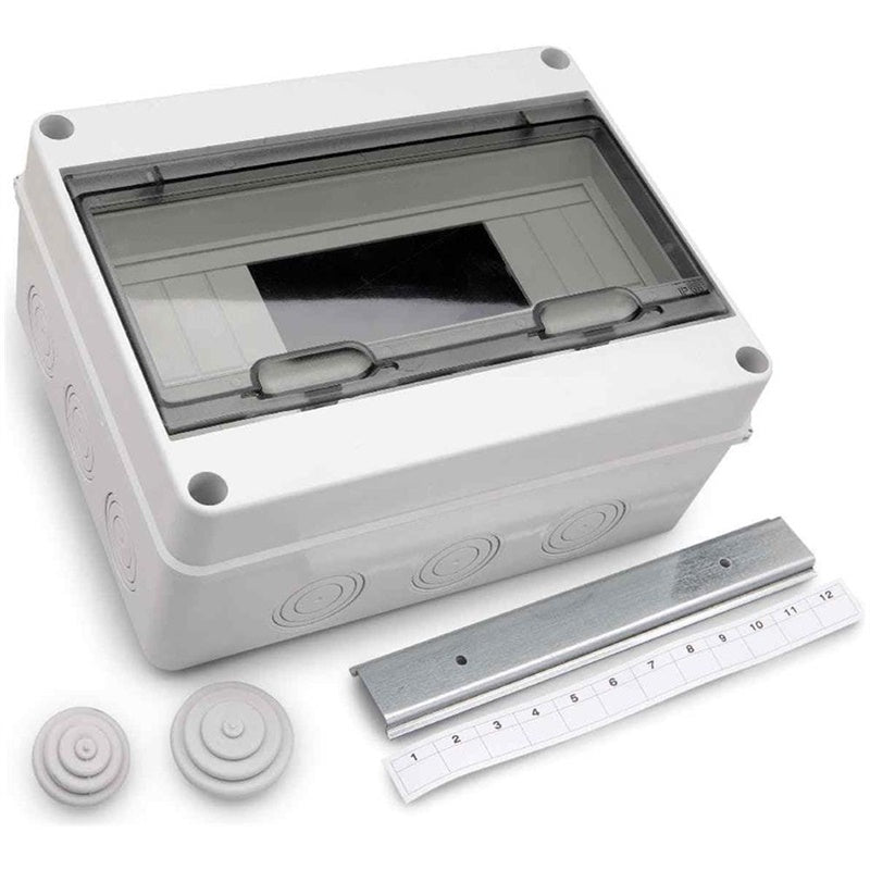 Modulinis skydas Technova, virštinkinis, IP65, 12 mod.,balta