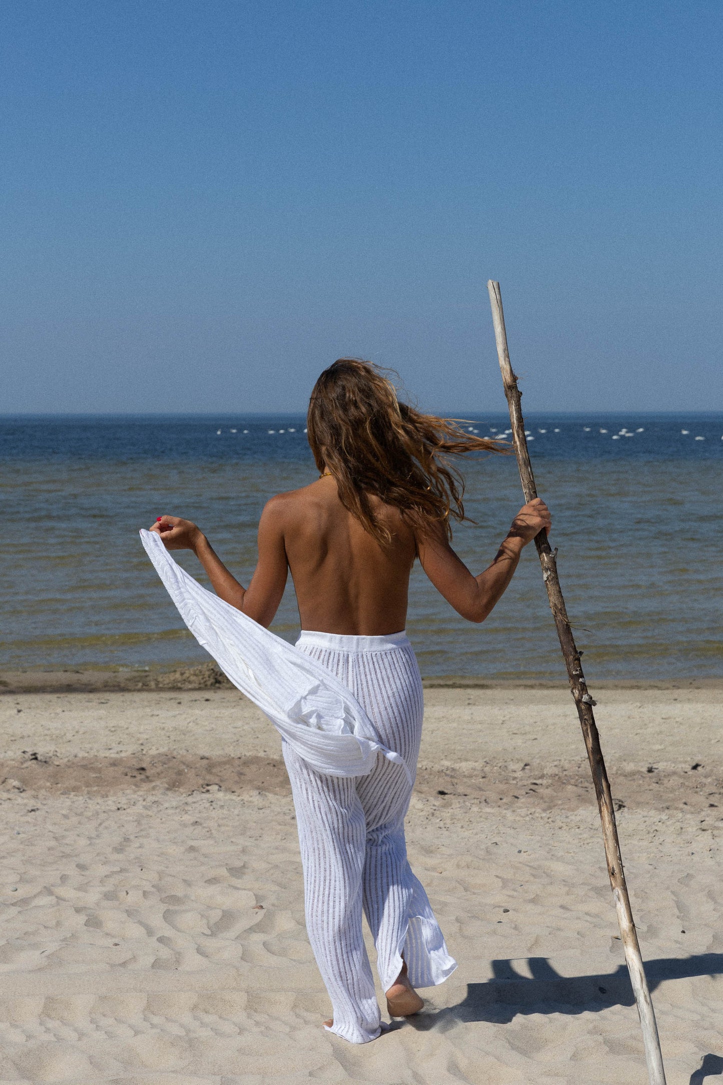 Sole 100% Linen Co-ord White