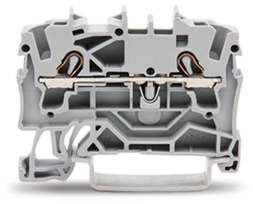 2002-1201 Wago 2 conductor through terminal block