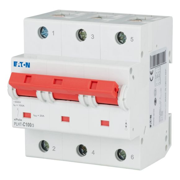 248040 Eaton PLHT-C100/3 Leitungsschutzschalter 3P C100A 25kA