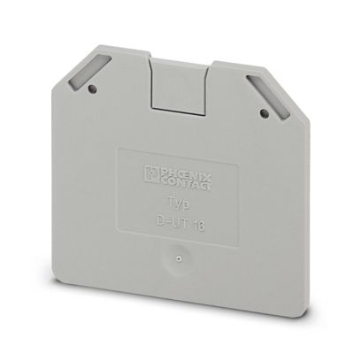 3047206 Phoenix Contact D-UT 16 End cover, grey