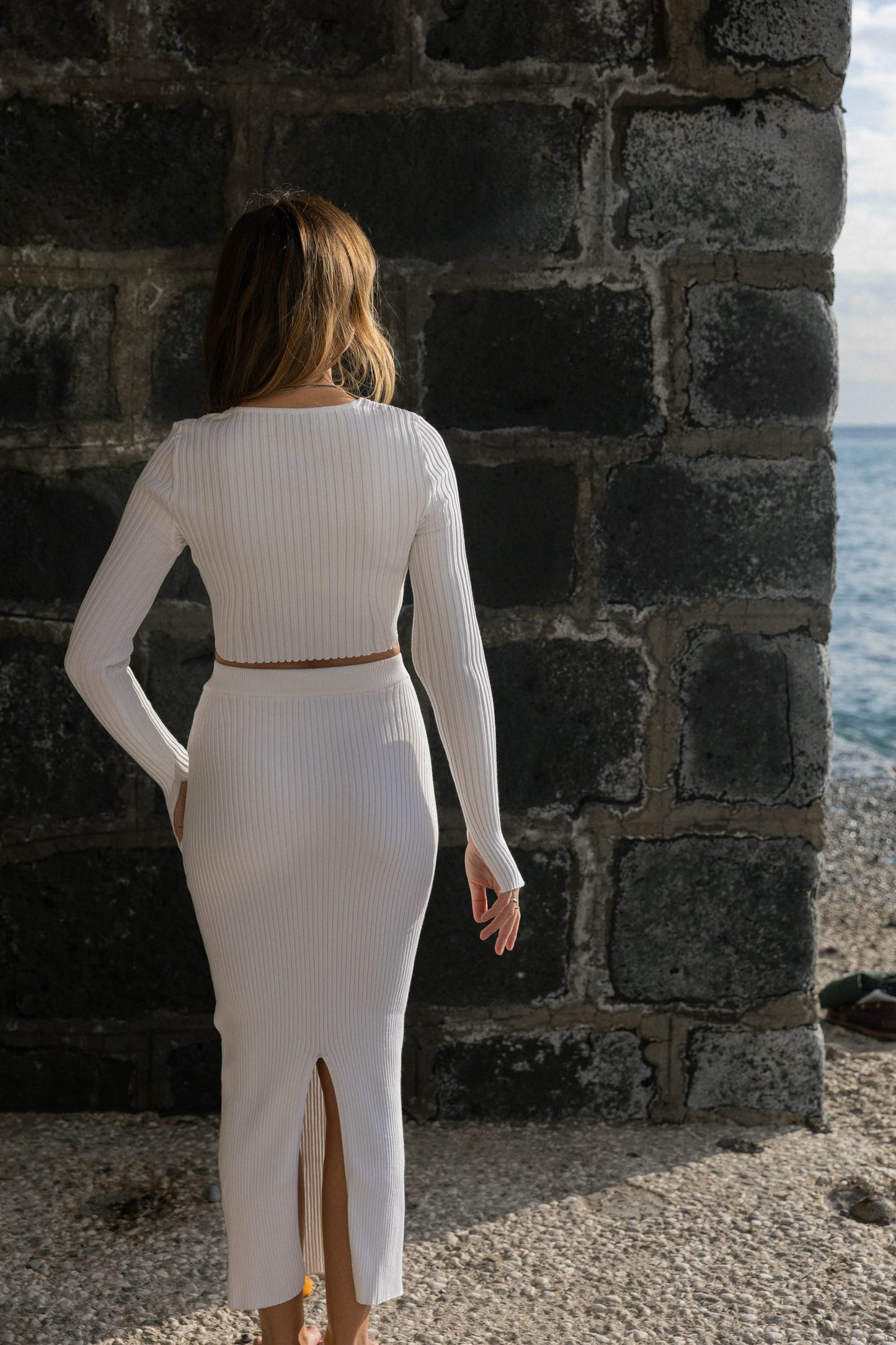 Brera Crop Top Weiß