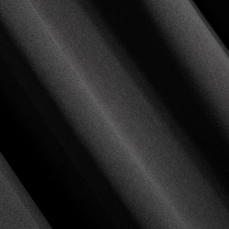Zasłona Logan Blackout czarna, taśma 135x270 cm