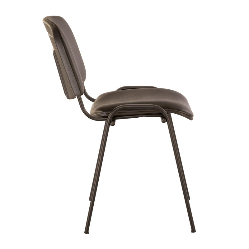 Lankytojų kėdė ISO BLACK (SENC) V-14, juoda