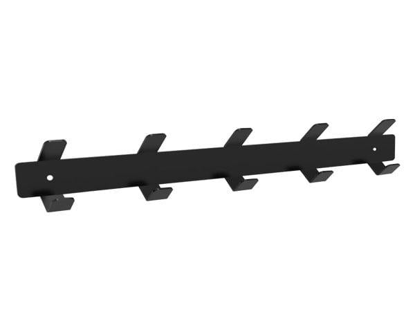 Wieszak na ubrania Glori PK455, 44 cm, czarny