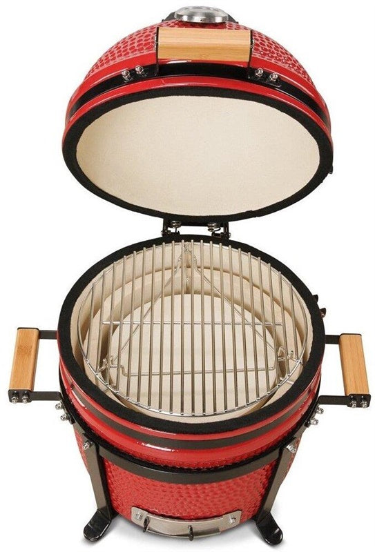 Grill KAMADO BONO MINIMO, 40 cm, czerwony