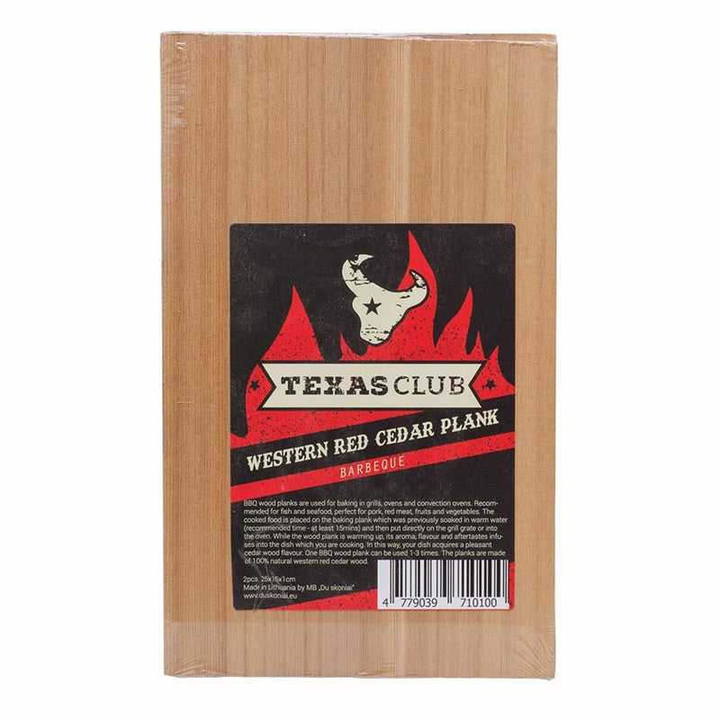Aromatinės kedro kepimo lentelės, 25×15 cm, 2 vnt.