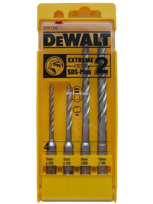 Mūro grąžtų rinkinys DeWalt SDS+ EXTREME, 4 vnt