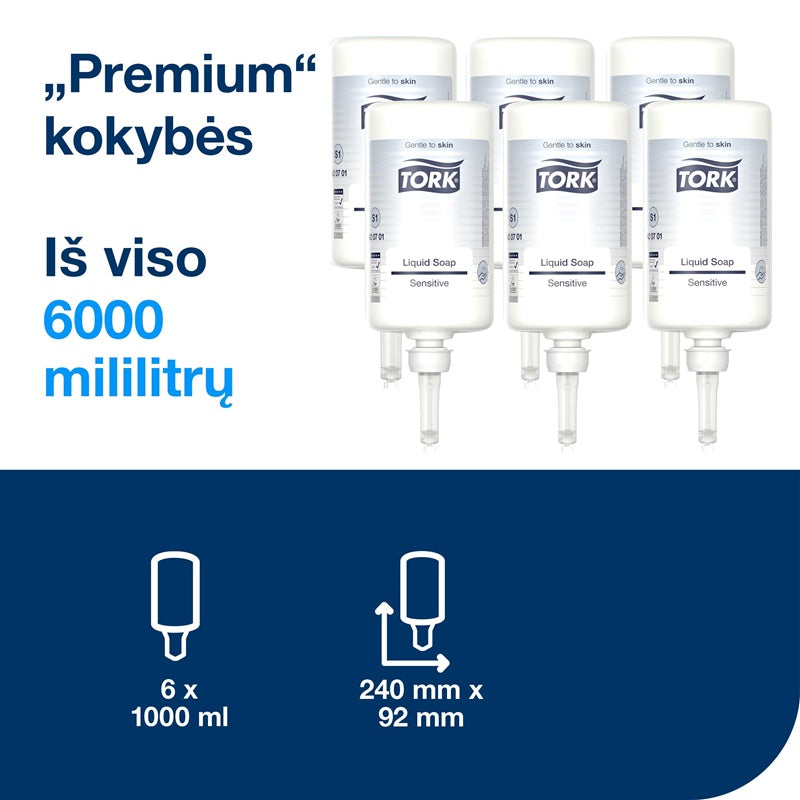 Skystas švelnus muilas TORK, 1l