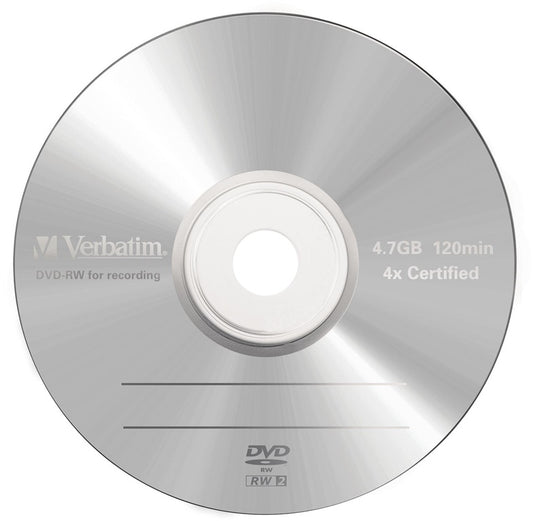 Płyty VERBATIM DVD-RW 4,7GB 4X 5 szt.