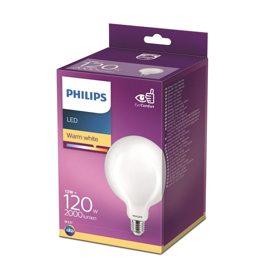 Żarówka Philips LED, G120, E27, 13 W, 2000 lm, 2700 K