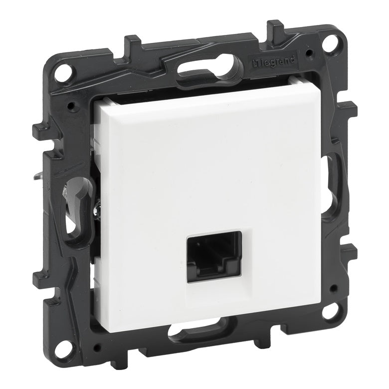 Kompiuterio lizdas LEGRAND NILOE STEP, CAT6, baltas