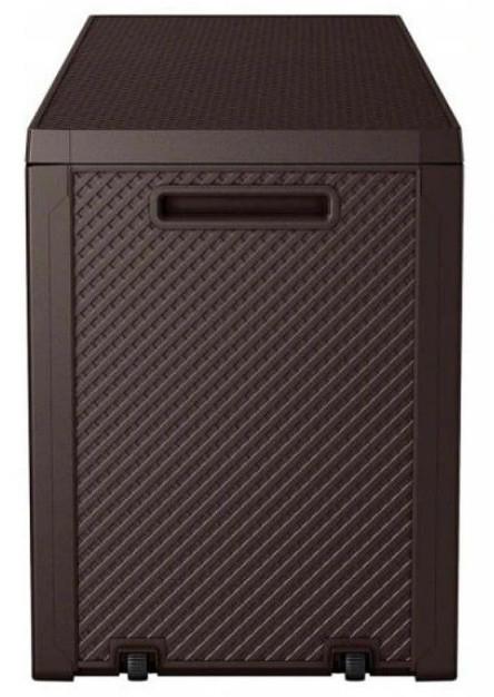 Plastikinė dėžė EMILY, 270 l, ruda