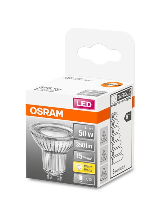 LED Lemputė PAR16, 4.3W, GU10, 827, 1200, 350LM