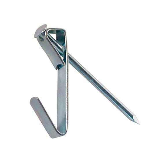 Wieszak GKP do wbijania, 4 x 30 mm, szary, 1 szt.