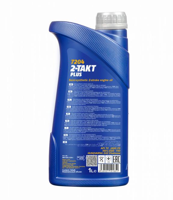 Olej silnikowy do motocykli Mannol 2-Takt Plus, 1 l