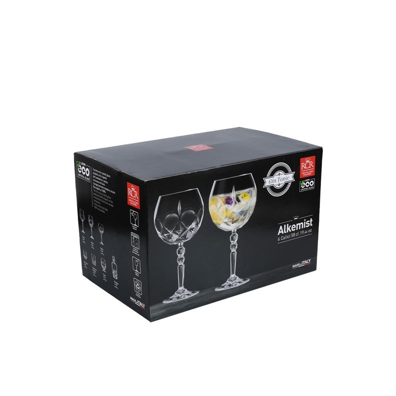 Kieliszki koktajlowe RCR ALKEMIST, 580 ml, 6 szt.