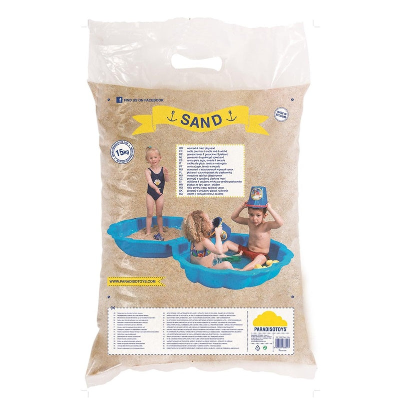 Smėlis smėlio dėžėms Paradiso T00801, 28 cm x 43 cm, ruda