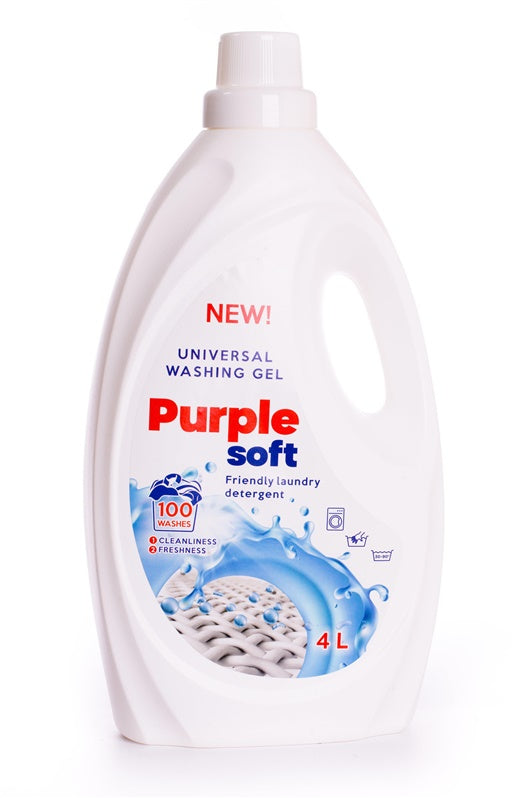 Płyn do prania KOSLITA PURPLE SOFT, 4 l, 100 prań.