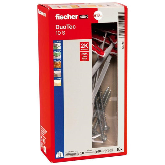 Kołek Fischer DuoTec, 39 mm x 10 mm, 10 szt.