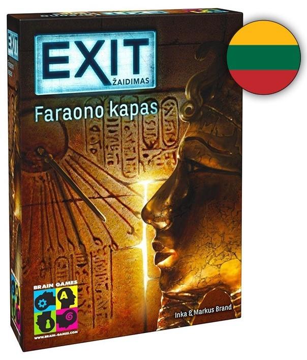 Gra planszowa EXIT: GRÓB FARAONA, LT