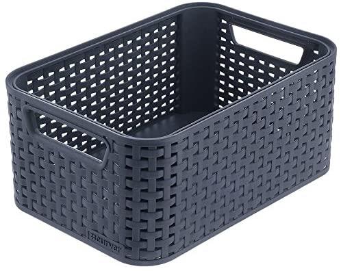 Pudełko CURVER STYLE, 6 l, szare, 28×19×13 cm
