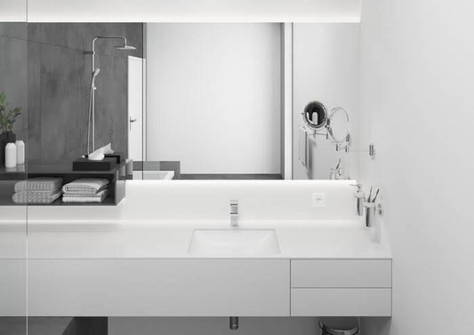 Bateria umywalkowa Hansgrohe Vernis Shape 71562670, czarna
