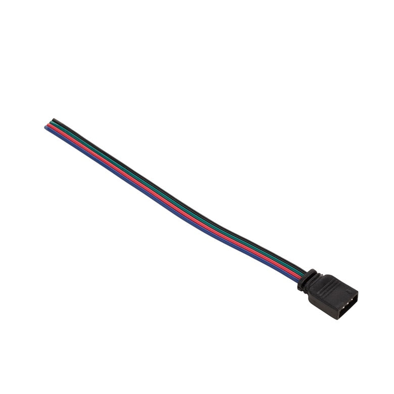 ZŁĄCZKA DO TAŚMY LED RGB Z GNIAZDEM PIN