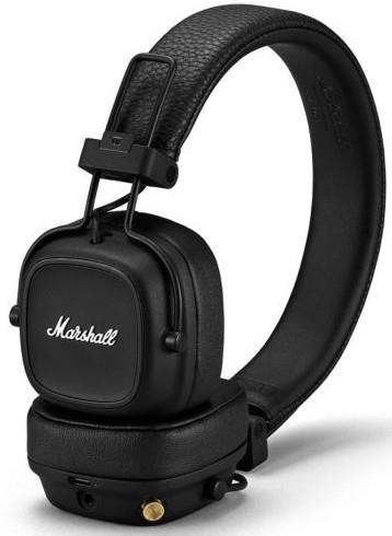 Belaidės ausinės MARSHALL MAJOR IV, juodos