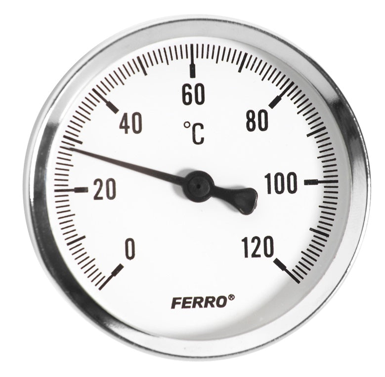 Termometr FERRO, 1/4", 40 mm
