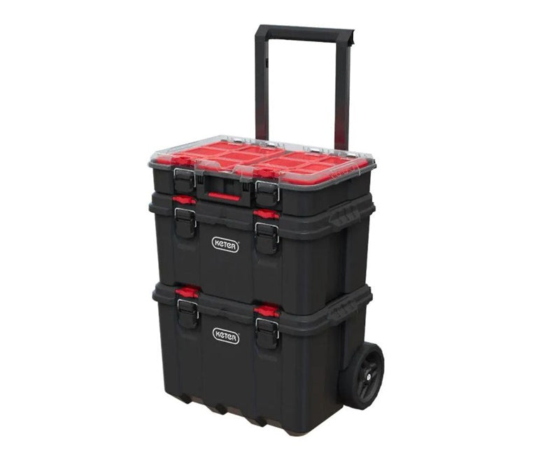 Skrzynia Keter STACK N ROLL, 52.5 cm x 34.5 cm x 26 cm