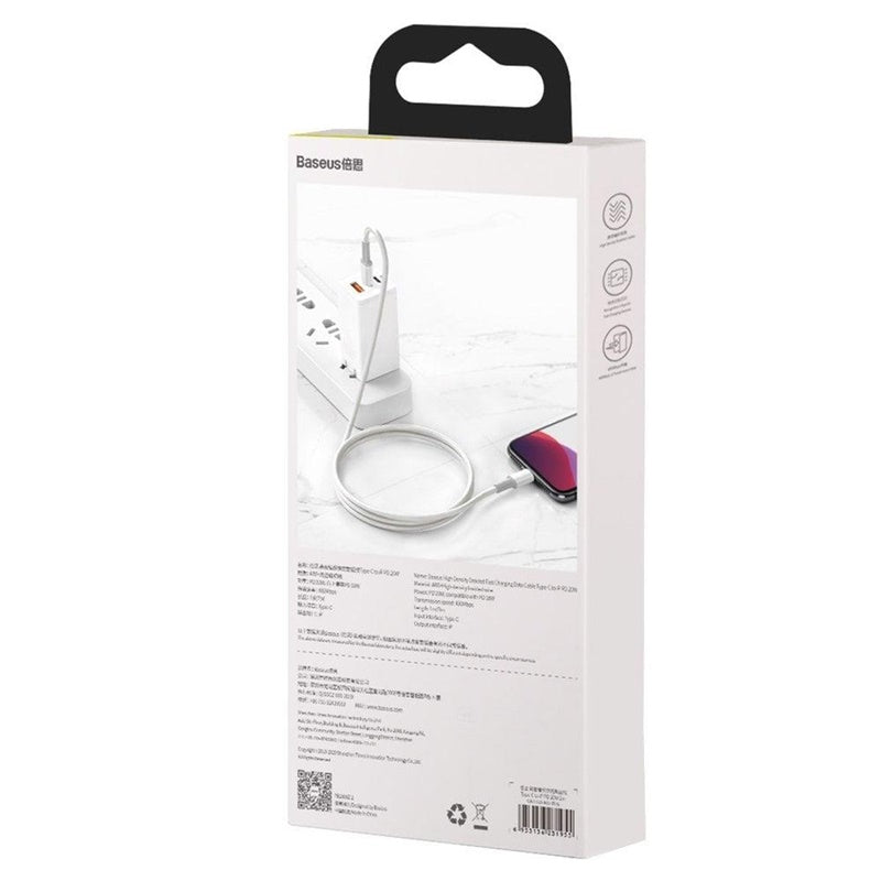 Kabel BASEUS USB Typ C M, Lightning M, 1m szary CATLGD-02