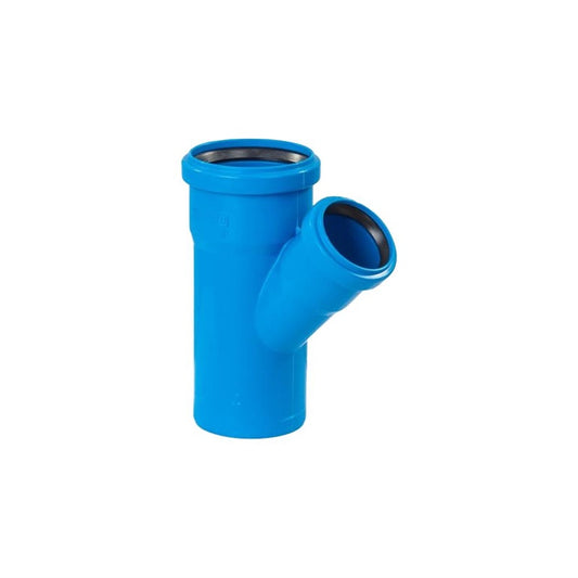 Trójnik do kanalizacji wewnętrznej Ultra dB, Ø 110 / 50 mm, 45°