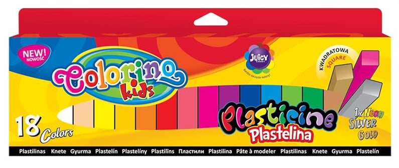 Plastilinas COLORINO 42659PTR, 18 spalvų