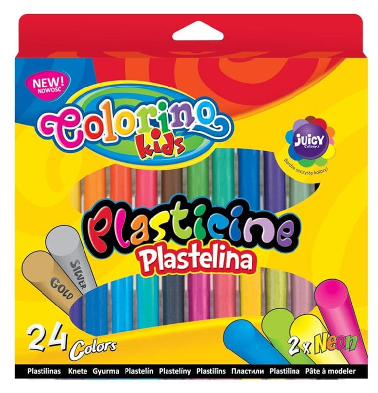 Plastelina COLORINO 42642PTR, 24 kolory