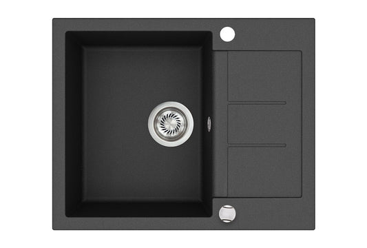 Zlewozmywak Helika Tesa SQT102-601AW, 62x50x30,6 cm