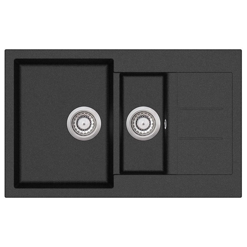 Zlewozmywak Aquasanita Tesa SQT151-601AW, 80x50x20 cm