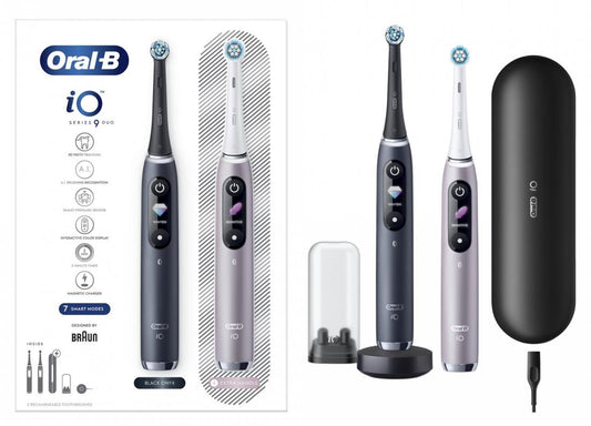 Elektriniai Dantų Šepetėliai Oral-B iO Series 9, 2 vnt.